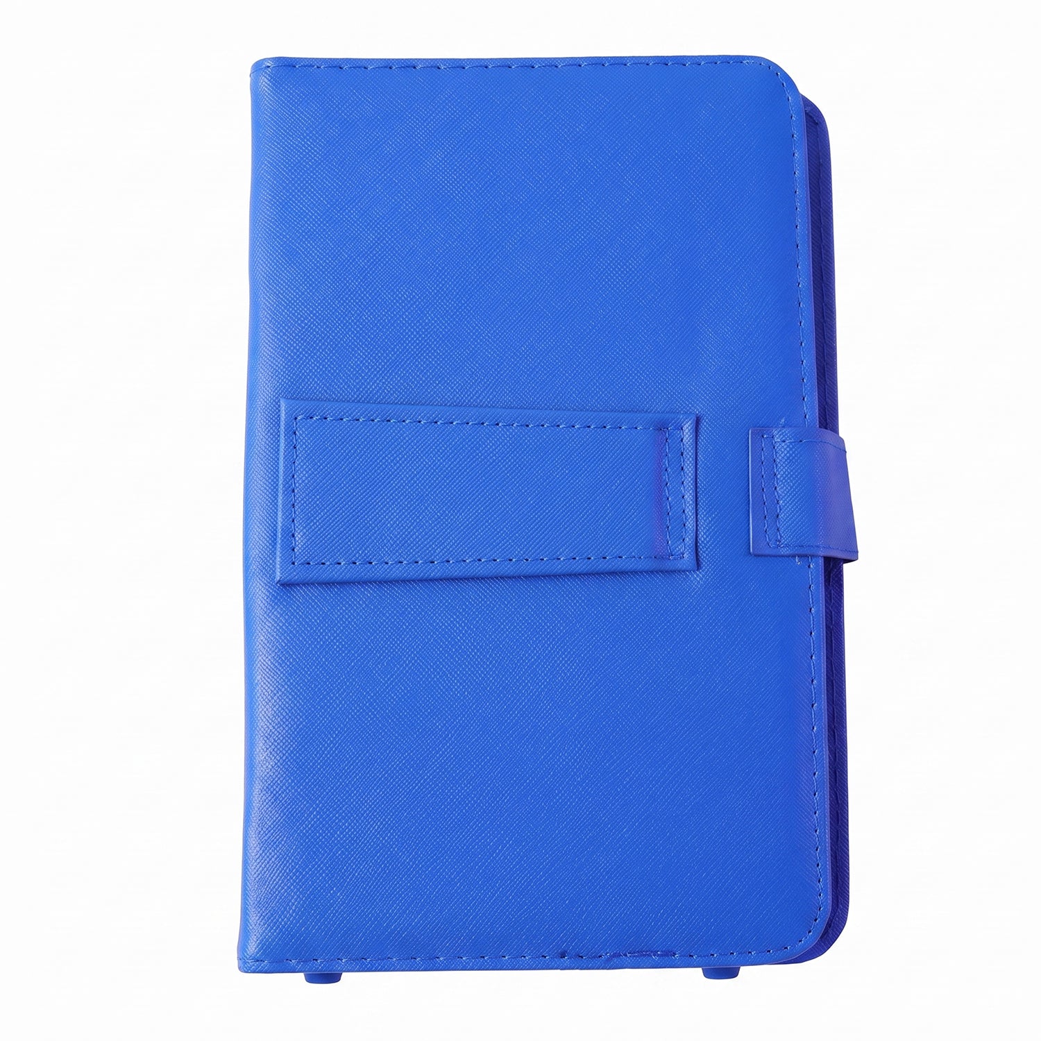Portable Wired Tablet Keyboard With Pu Leather Flip Case And Stand (1 Pc)