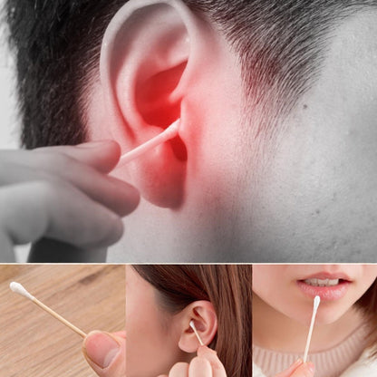 Paper-stick Cotton Swabs - (100 Pc  Set)