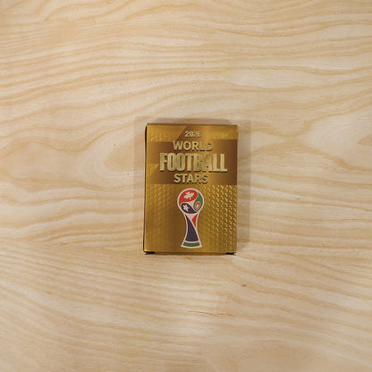 World Football Stars Card Set -includes 1 Set Of Football Player Trading Cards
