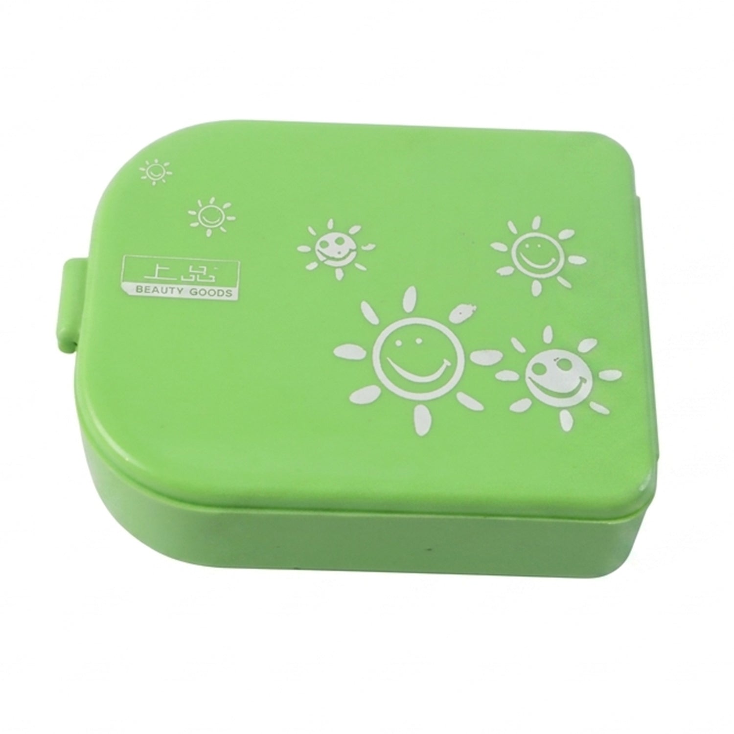 3 Compartment Plastic Pill Organizer Box Portable Medicine Storage Case (1 Pc)