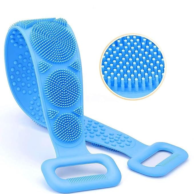 Cellphonez Silicone Back Scrubber for Shower