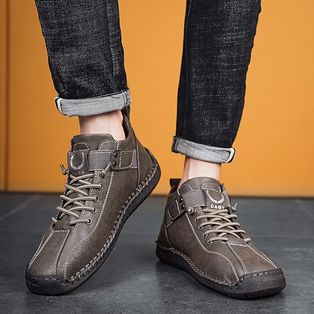 Men's Drpshippr Chukka Boots and casual sneakers, stylish footwear suitable for fashion and running activities.