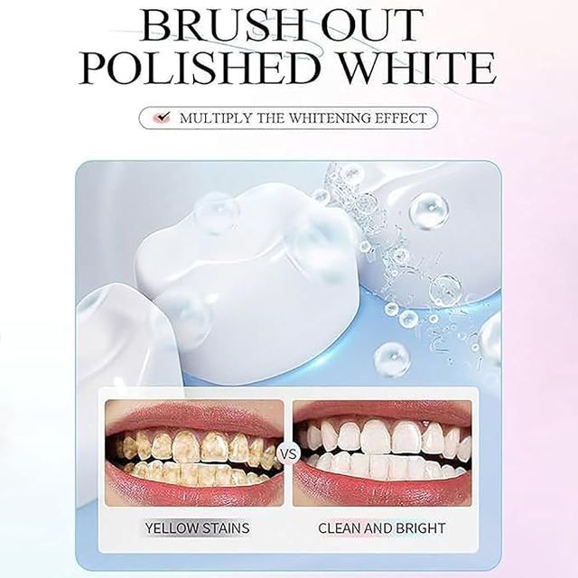 1361 Niacinamide Whitening Toothpaste tube with bright packaging, designed to enhance teeth whitening and oral health.