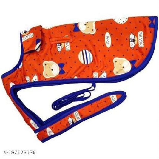 Polycotton Winter Jacket for Dog (Multicolor, 22 inches)