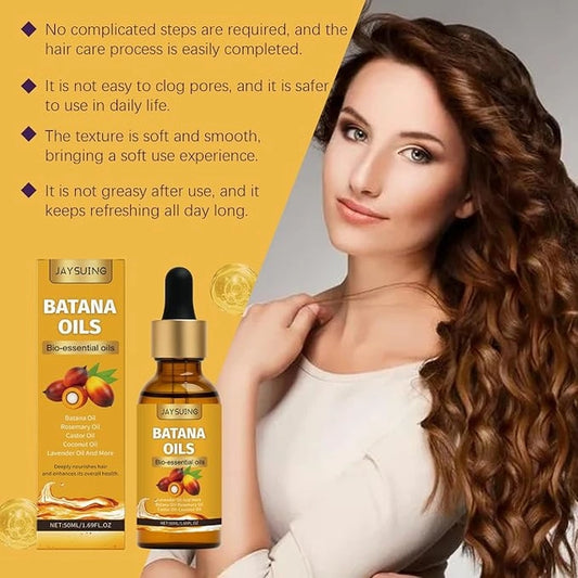 Creamy Batana Oil for hair growth from 16182, shown in a jar, ideal for nourishing and strengthening hair.