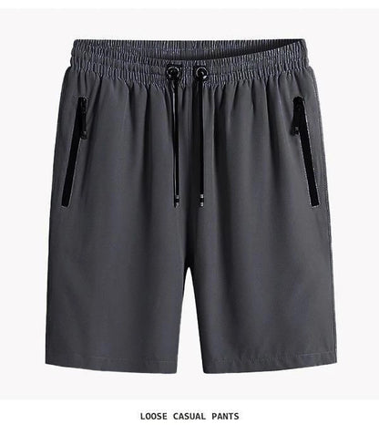Set of three men's stretchable cotton shorts featuring comfortable fit and casual style, in various colors, by 34751.