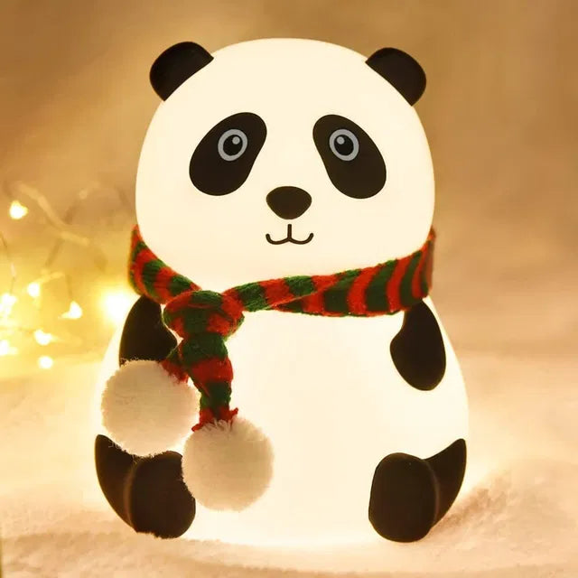 Soft panda light lamp by 19202 featuring a teddy bear design, perfect for birthday gifts and cozy home decor.