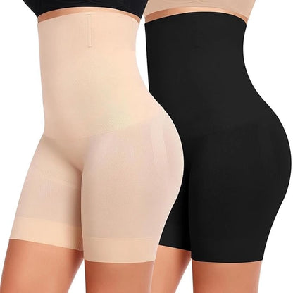 Black 4-in-1 Quick Slim Shapewear body shaper with tummy control and seamless design, by 35252.