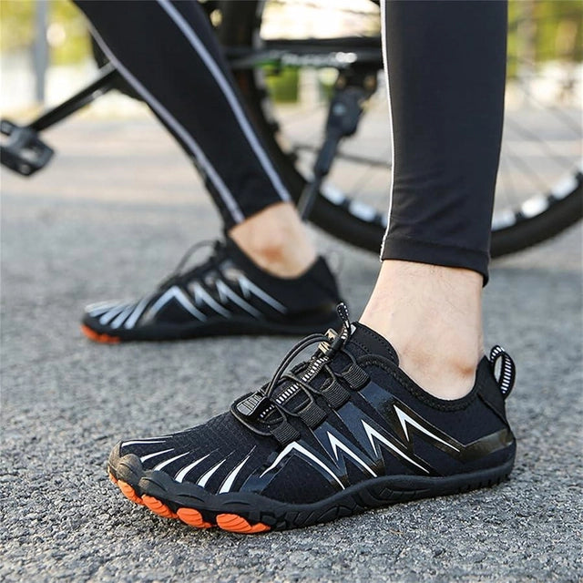 Mens Barefoot Black Slip On Trainning Shoes