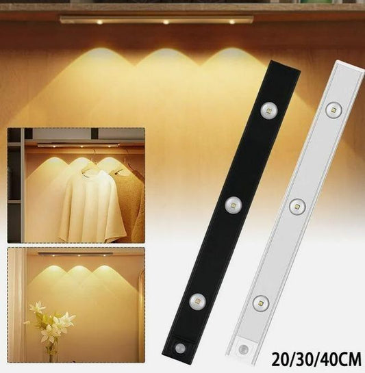 LED PIR motion sensor cabinet light by 26032, rechargeable with USB, equipped with smart motion detection for added convenience.