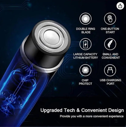 18281 mini portable pocket-size electric trimmer for men, pack of 1