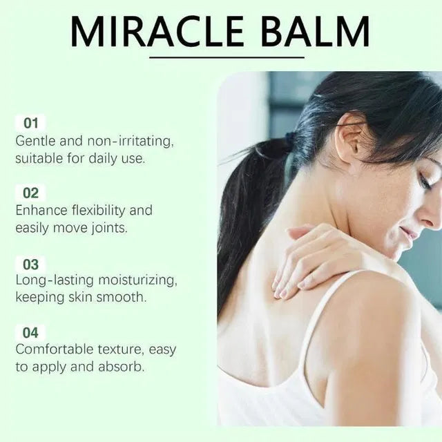 Herbal Miracle Balm for Pain Relief lip balm by 31092, showing the sleek tube with herbal ingredients visible on the packaging