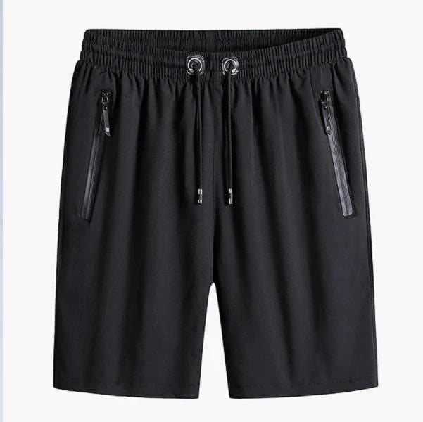 Set of three men's stretchable cotton shorts in various colors by 34751, featuring comfortable fit and casual style.
