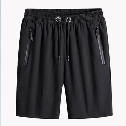 Set of three men's stretchable cotton shorts in various colors by 34751, featuring comfortable fit and casual style.