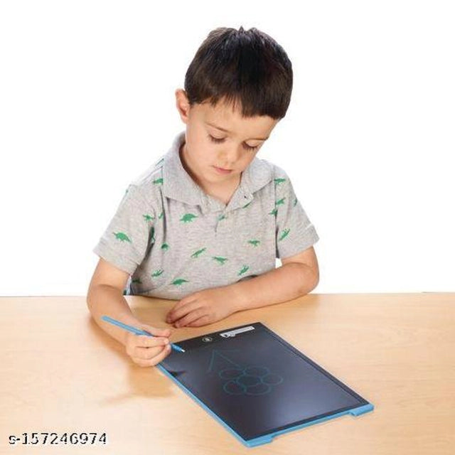 Multicolor LCD writing tablet for kids featuring a pet bed design, ideal for drawing and learning, by 15929.