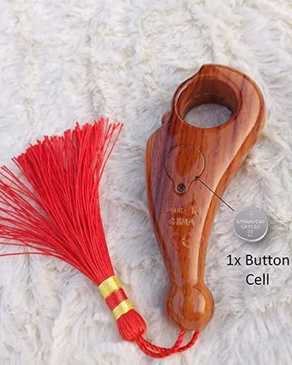 Digital Jaap Mala from JapCounter™ with beads and display, used for prayer and meditation in pooja rituals.