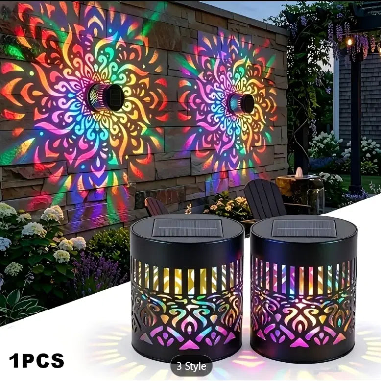 Outdoor decorative wall light featuring Diwali string lights from brand 37453, ideal for festive home exterior decoration.