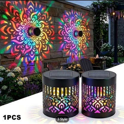 Outdoor decorative wall light featuring Diwali string lights from brand 37453, ideal for festive home exterior decoration.