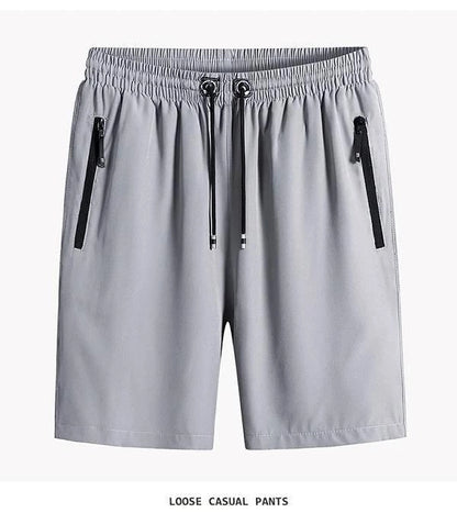 Set of three men's stretchable cotton shorts in various colors, featuring a comfortable fit and casual style by brand 34751.