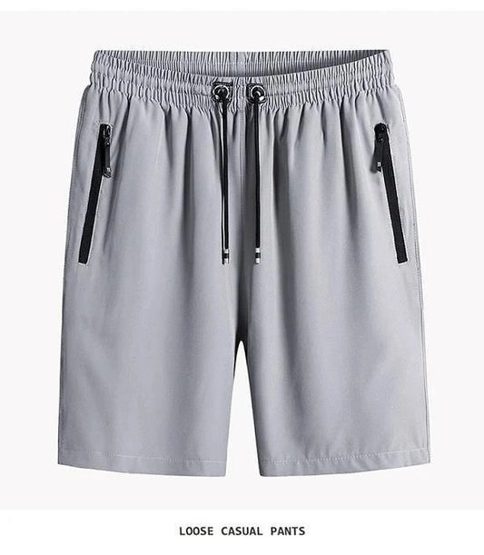 Set of three men's stretchable cotton shorts in various colors, featuring a comfortable fit and casual style by brand 34751.
