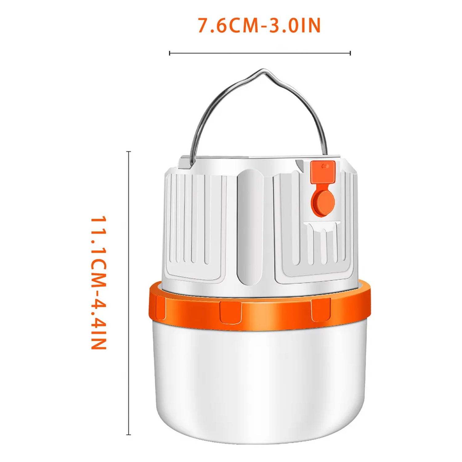 Solar Rechargeable Led Emergency Light Portable Camping Lantern Lamp (1 Pc)