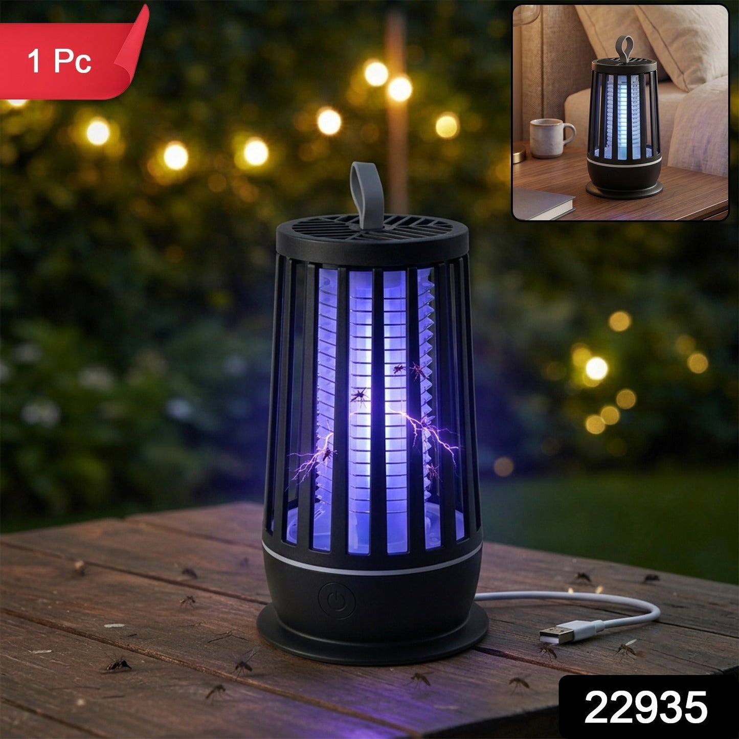 Electric Shock Mosquito Killer Lamp Uv Light Indoor Use