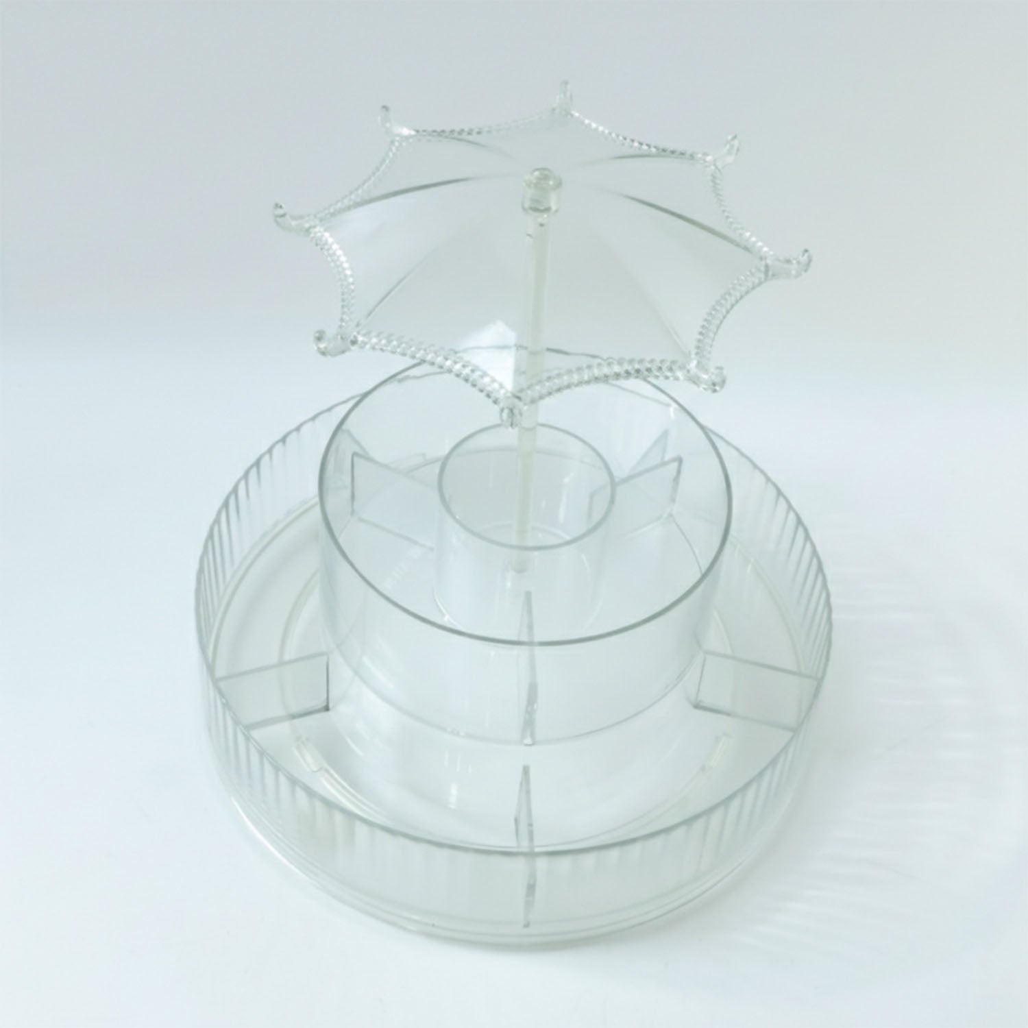 Premium 360 Rotating Makeup  Jewellery Organizer Stand (1 Pc)