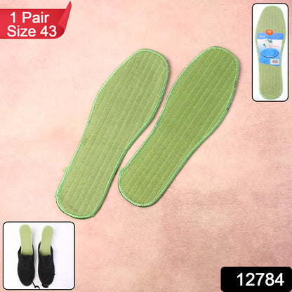 Premium Comfort Shoe Insoles For Daily Foot Support Size 43 (1 Pair  Mix Design)