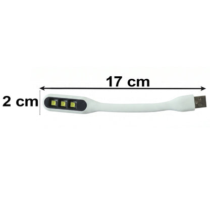 Mini Flexible Usb Led Light Gooseneck Reading Lamp For Laptop (1 Pc)