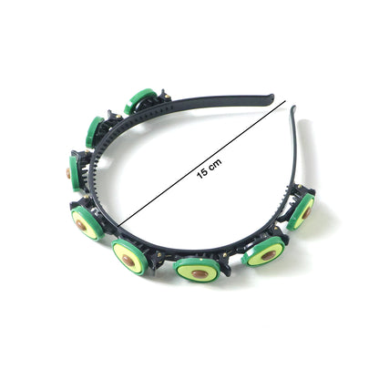 Stylish Decorative Hair Band With Cute Fruit Design (1 Pc)