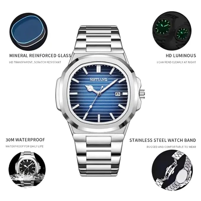 Drpshippr premium smart watch with adjustable strap, sleek design, and digital display showing time and health metrics.