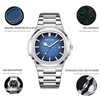 Premium Smart Watch with Adjustable Strap (1 Year Warranty)