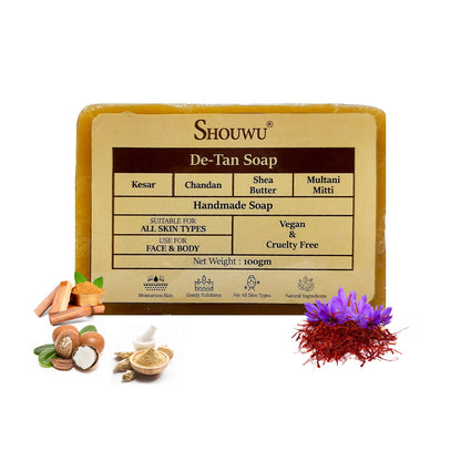 De -Tan Soap Remove Tain & Bright Your Skin ( Pack Of 1 )
