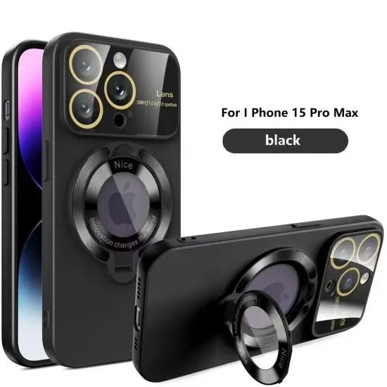 Black iPhone 15 Pro Max Mobile Cover – Slim Protective Case