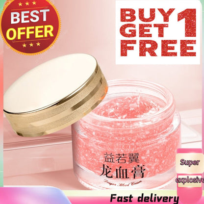 Dragoons Blood Cream for women and men, moisturizing face cream with retinol, placenta essence, and anti-aging properties.