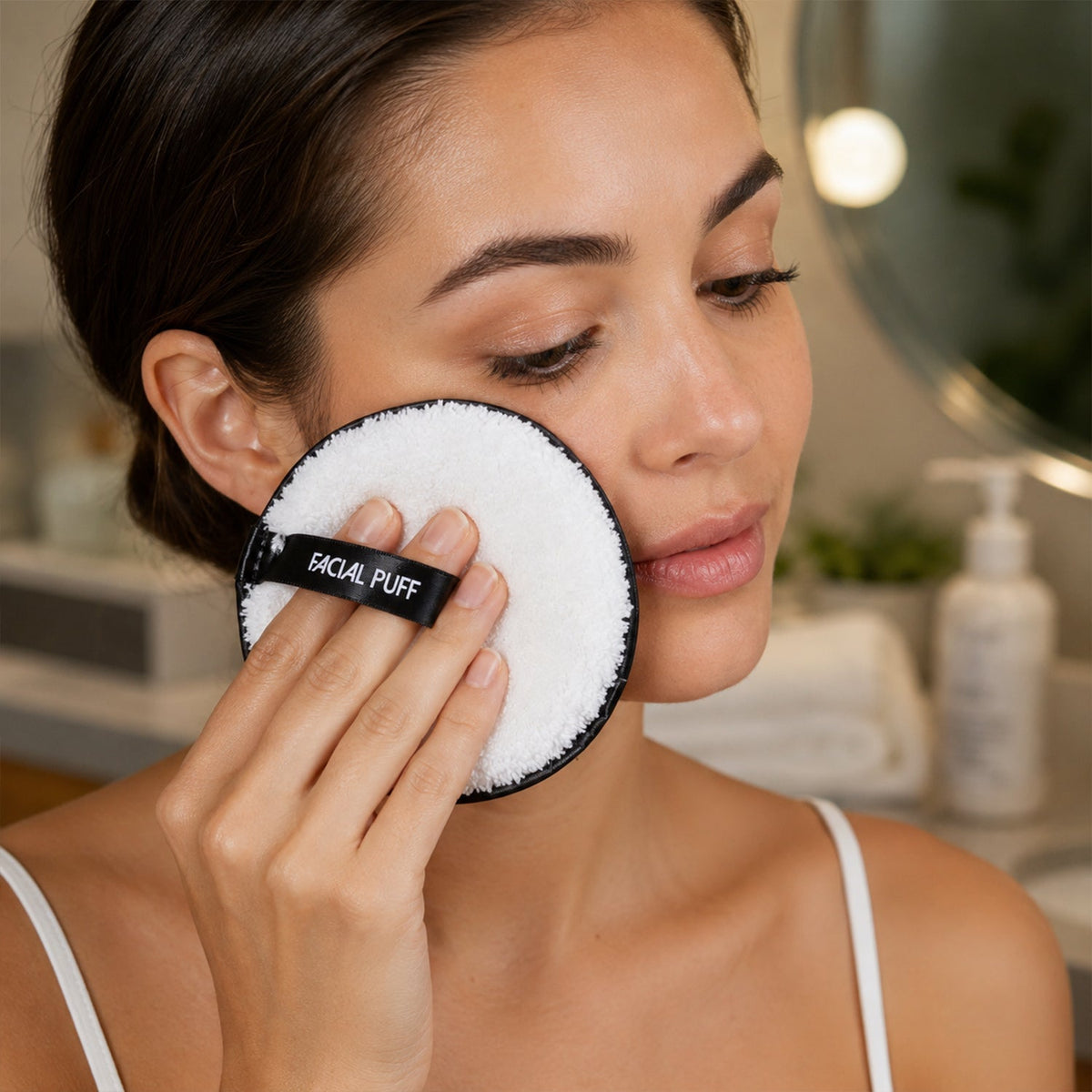 Facial Cleansing Sponge  Reusable  Gentle For Deep Cleansing