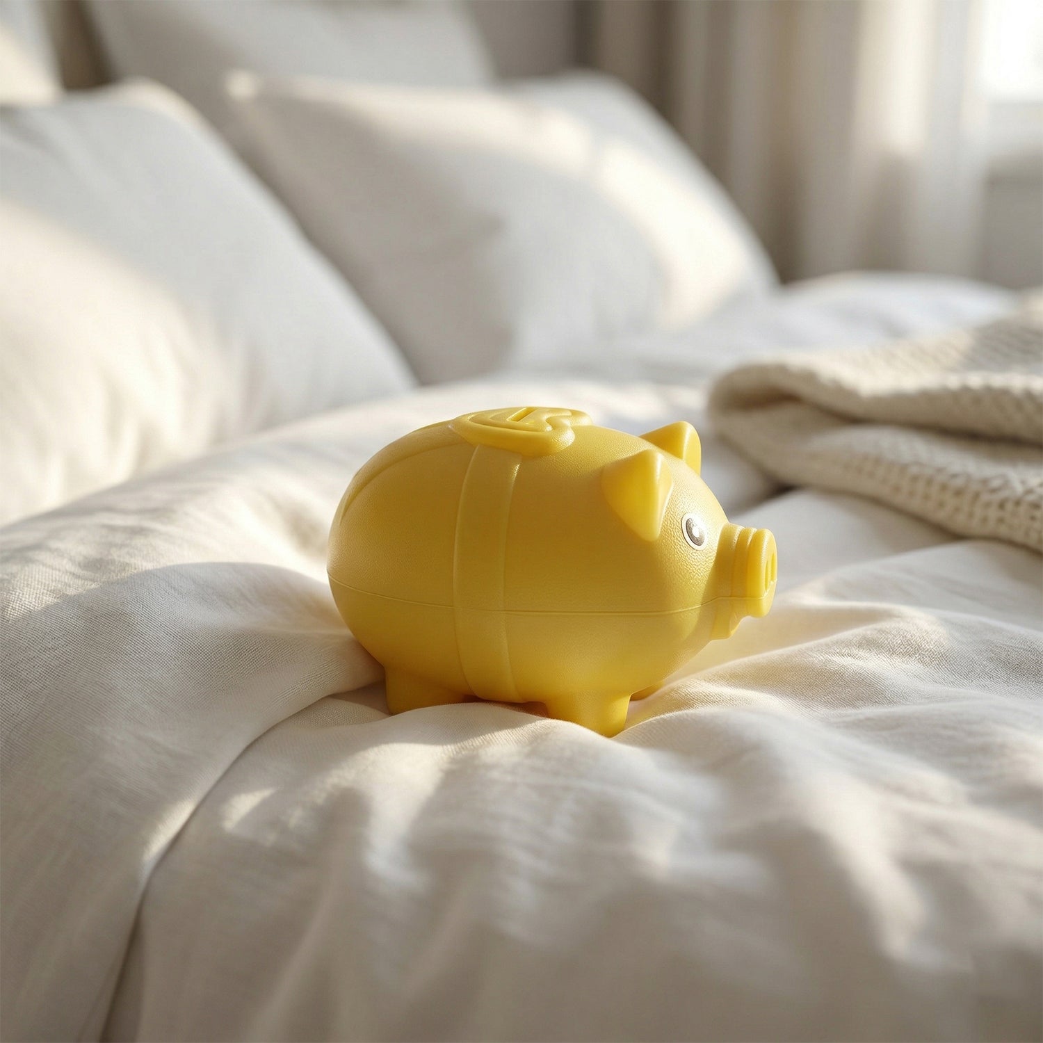 Small Piggy Money Bank Coin Saving Box (1 Pc)