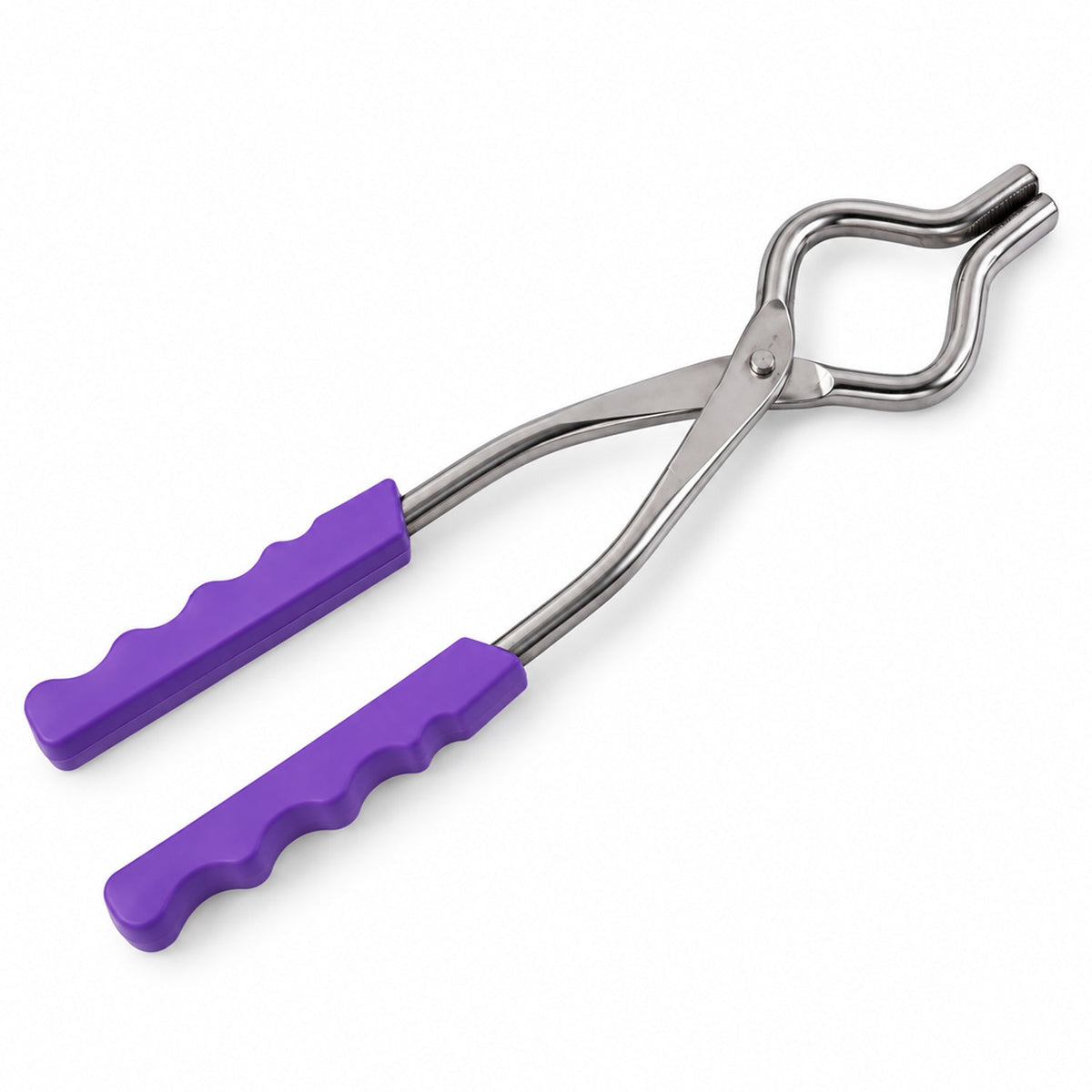 Wukusy stainless steel Sansi pakkad with plastic grip, 26 cm, ideal for kitchen tasks, shown in a close-up on a countertop.