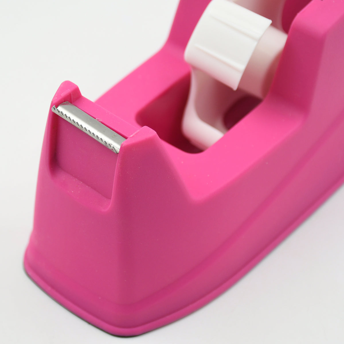 Wukusy plastic tape dispenser cutter for home office use, featuring a compact design for stationary and packaging tape.