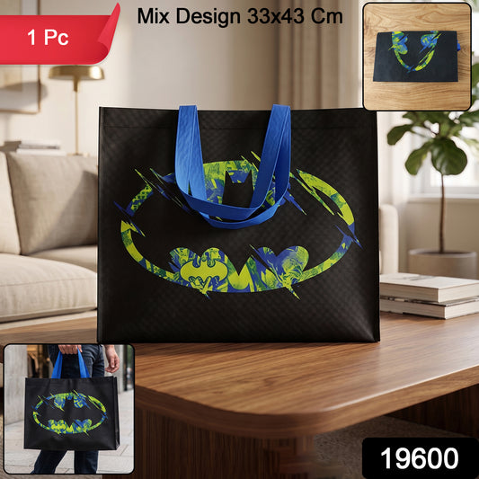 Wukusy premium large multipurpose carry hand bag, 33x43 cm, made of durable material, with handles for versatile use and storage.