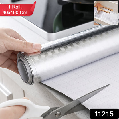 Aluminium Foil Paper Roll Kitchen Wrapping Food Storage Cooking Baking (1 Pc)