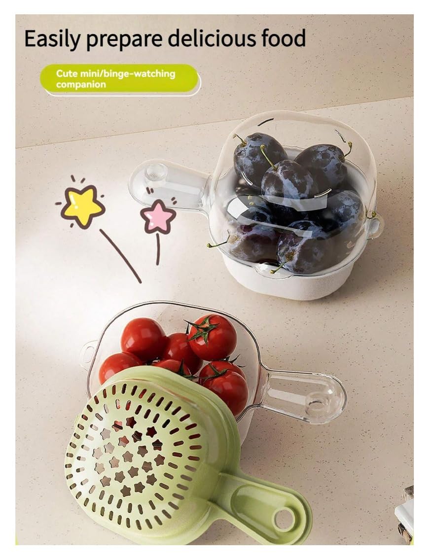 Vegetable & Fruit Washing Bowl with Handle