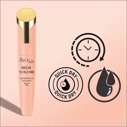 Waterproof Mascara – Smudgeproof, Intense Black Finish (Pack of 1)