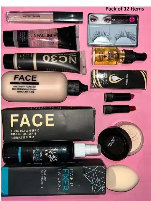 WOMEN NEW TRENDY FACE MAKEUP COMBO – Toroka