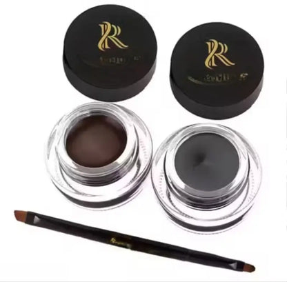 Gel Kajal & Eyeliner – Black & Brown (6g)