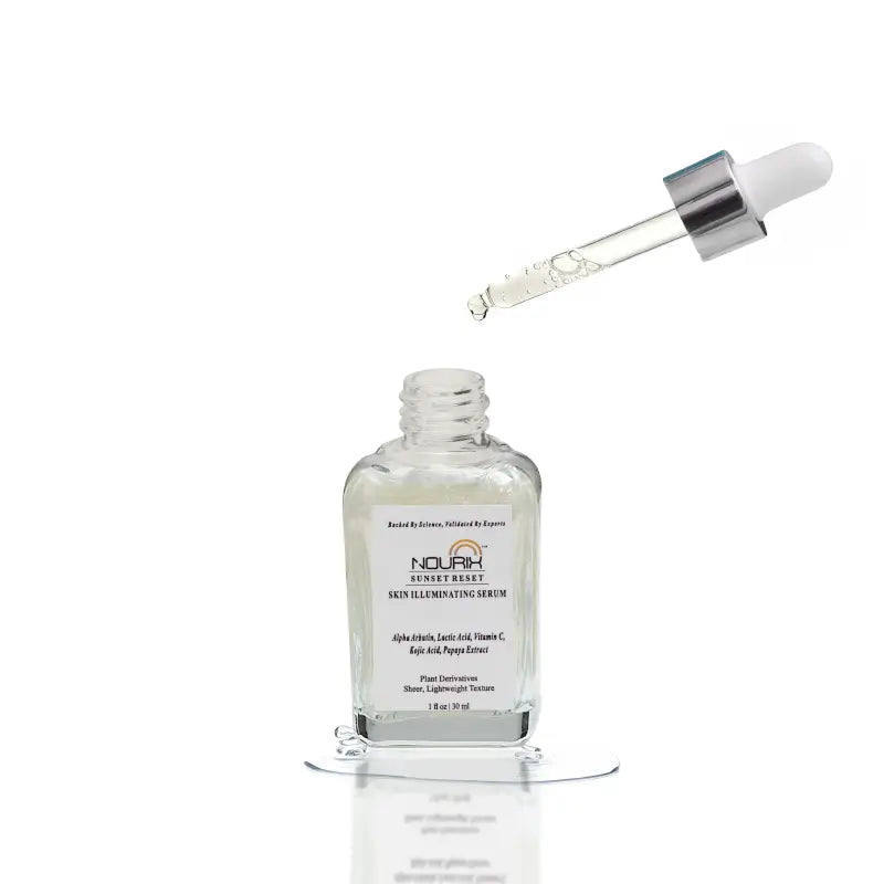 Nourix Sunset Reset Serum and Face Wash Combo