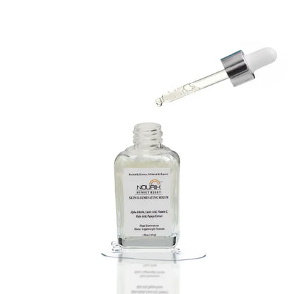 Nourix Sunset Reset Serum and Face Wash Combo