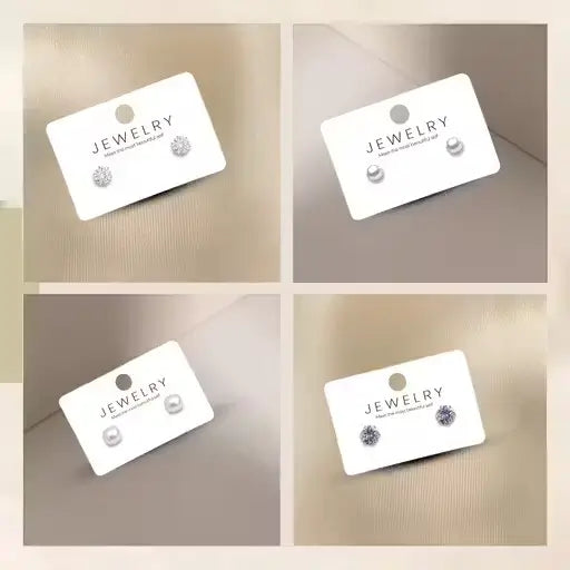 Jewelry Premium Stud Earrings Set – Fashion Jewelry