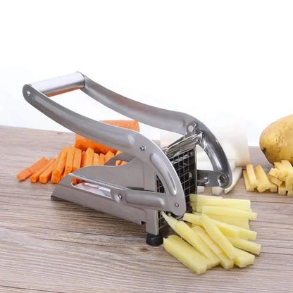 French Fries & Vegetable Cutter Stainless Steel Potato Chip Slicer
