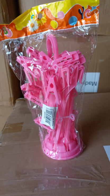 7045 Plastic Foldable Underwear Hanging Dryer Clothes Clips Hanger Drying Rack Clothes Hangers With 16 Clips Clip Hanger Drip Hanger For Drying Underwear Baby Clothes Socks Bras Towel Cloth Diapers Gloves
